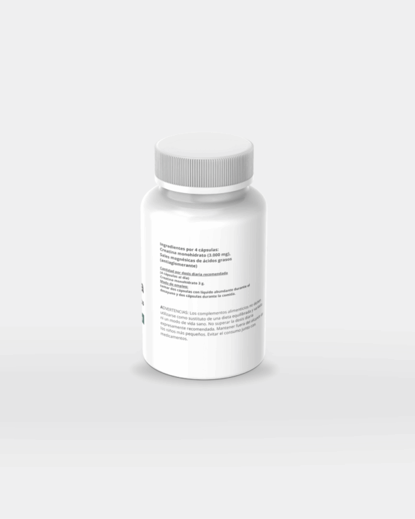 Creatina monohidrato en capsulas