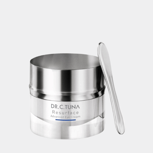 Post de Instagram oferta de producto minimalista estético beis (64) Dr. C Tuna Resurface Crema Contorno de Ojos Avanzada