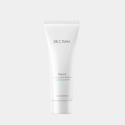 Post de Instagram oferta de producto minimalista estético beis (65) Dr. C Tuna Aqua Gel Limpiador y Restaurador