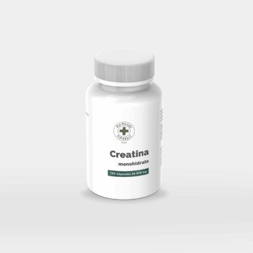 Creatina monohidrato en capsulas